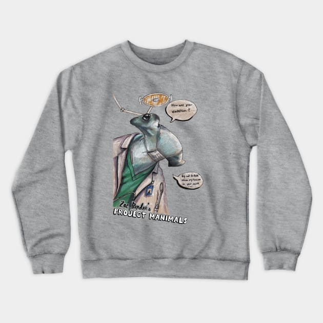 Dr. Hammer Crewneck Sweatshirt by zacbender